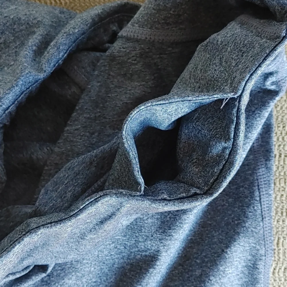 Surin sport stretch leggings gray white and black size Large‎ - Picture 8 of 9